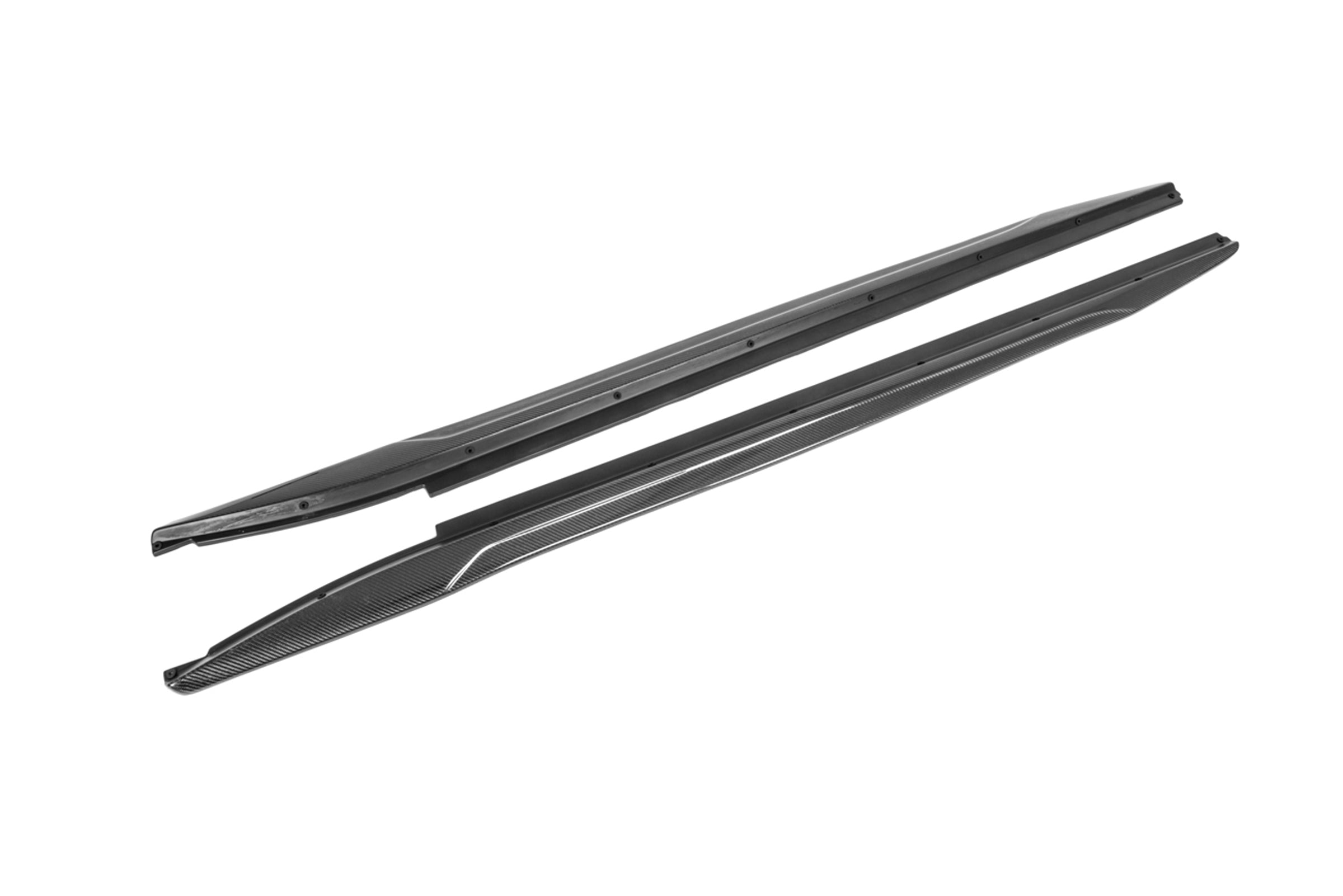 2014+ CTS - Carbon Fiber Side Skirts Rocker Panels Ground Effects